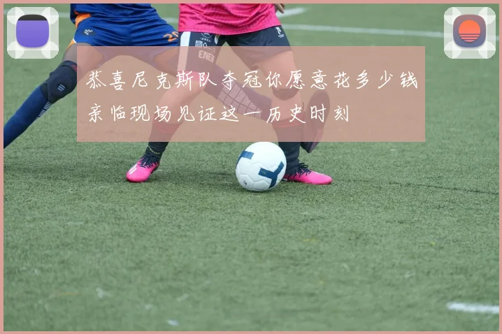 恭喜尼克斯队夺冠你愿意花多少钱亲临现场见证这一历史时刻